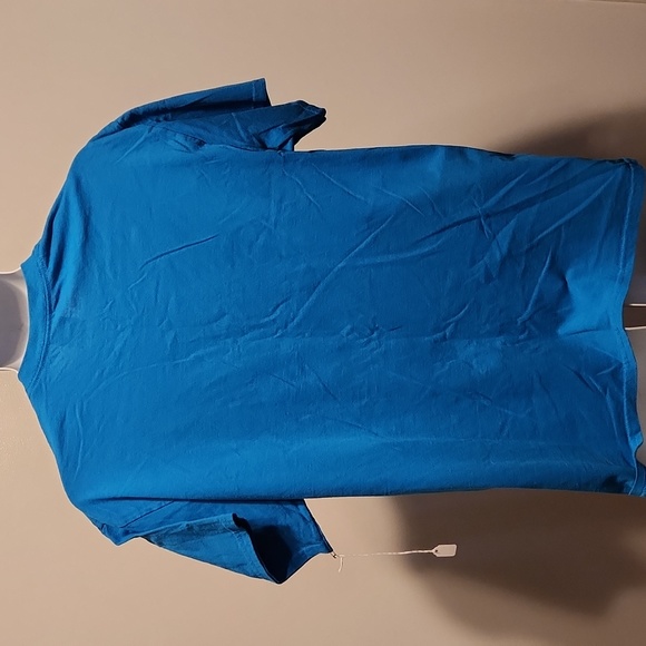 Kentucky horses & women blue grass art blue L tshirt - Picture 2 of 2